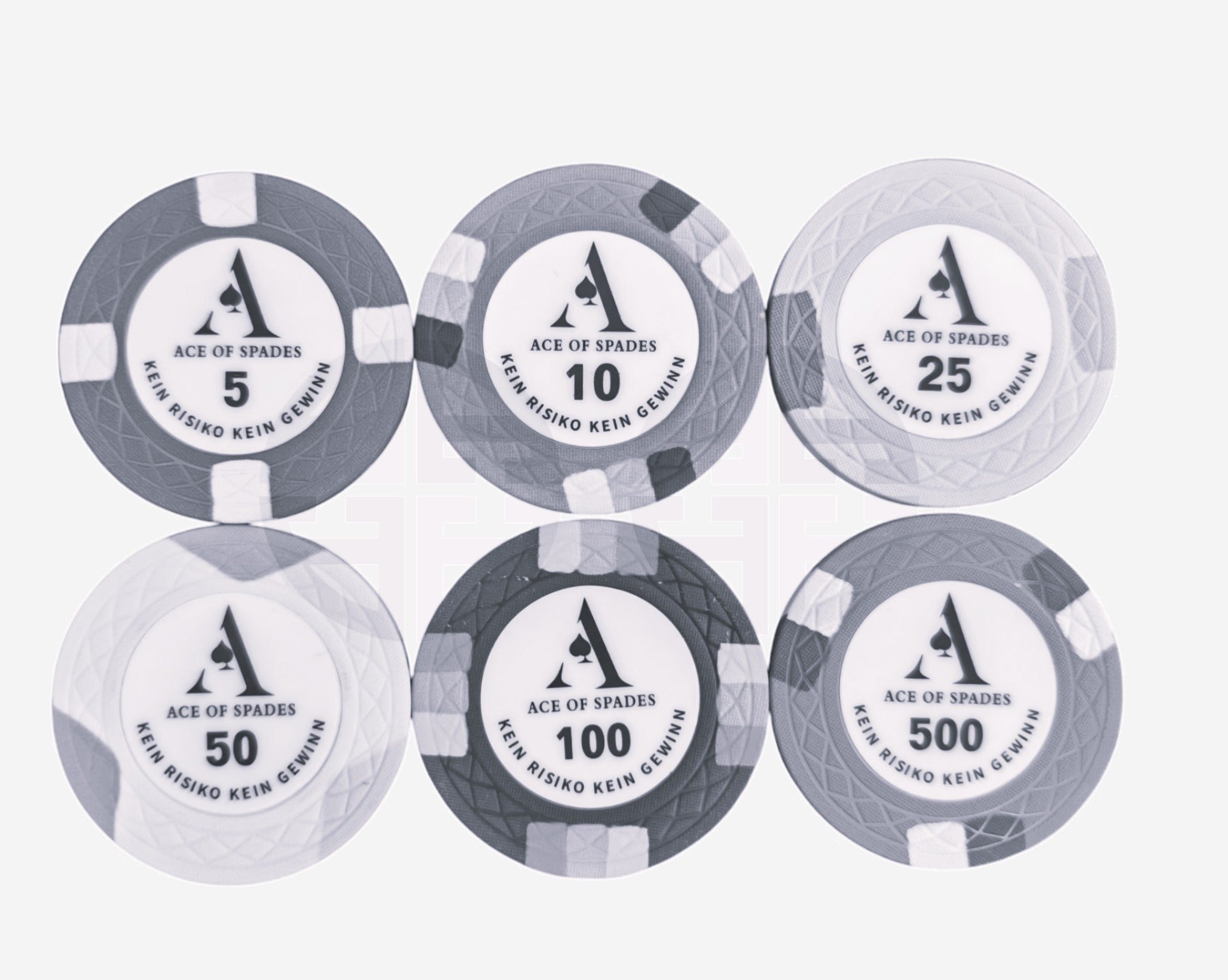 Ace of Spades Keramikchips